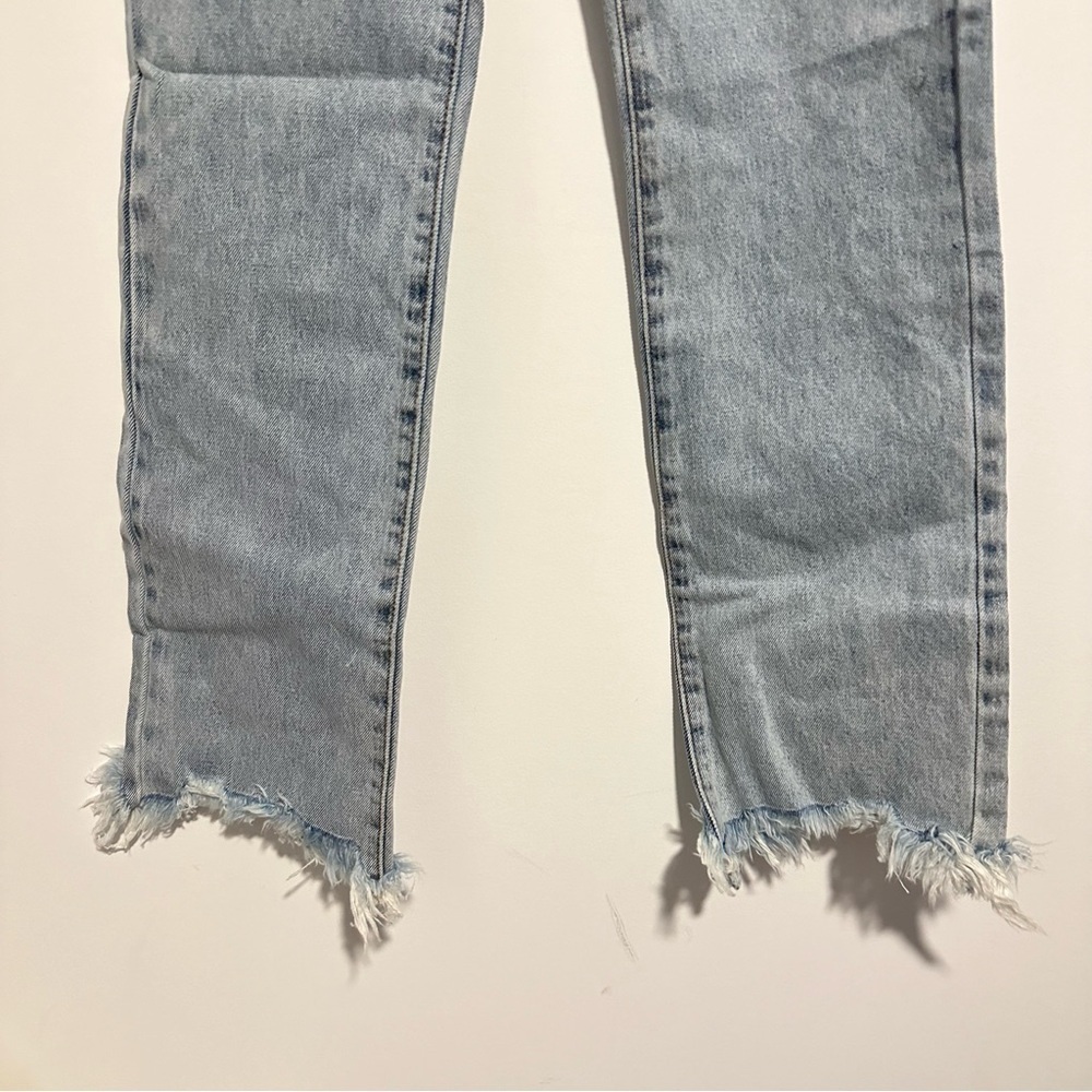 New superdown marilyn denim button fly jeans raw hem - Picture 12 of 13